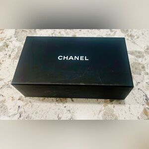 Chanel leather  case for glasses